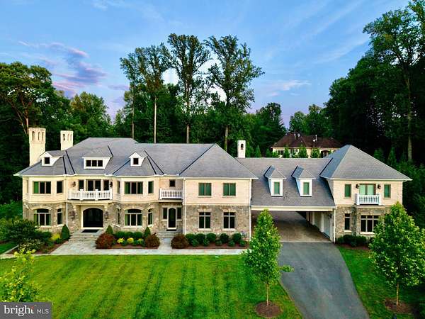 2 Acres of Residential Land with Home for Sale in Great Falls, Virginia