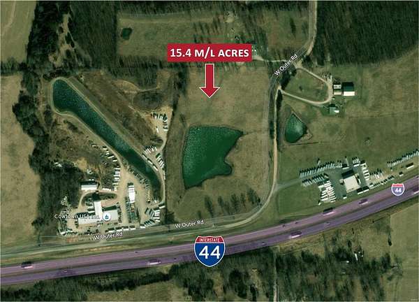 15.4 Acres of Commercial Land for Sale in Cuba, Missouri