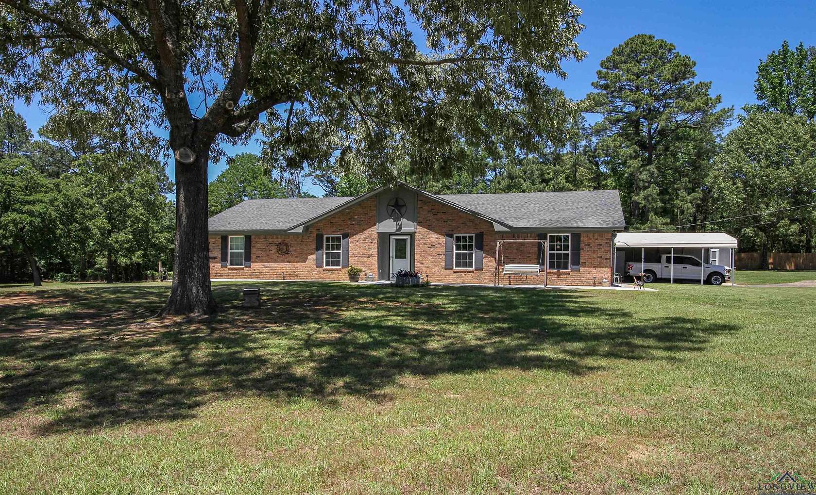 4.75 Acres of Residential Land with Home for Sale in Hallsville, Texas