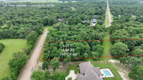 1.38 Acres of Residential Land for Sale in Mabank, Texas