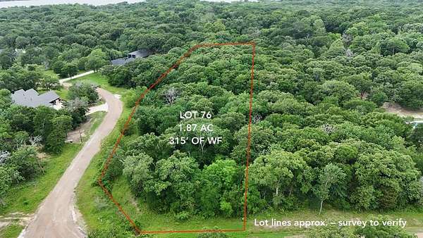 1.87 Acres of Residential Land for Sale in Mabank, Texas