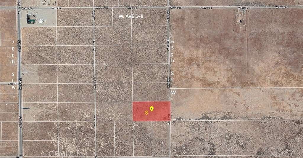 5 Acres of Land for Sale in Lancaster, California