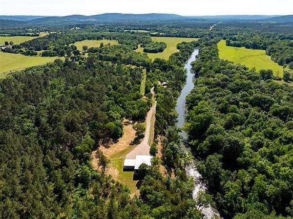 3.5 Acres of Land with Home for Sale in Nashoba, Oklahoma