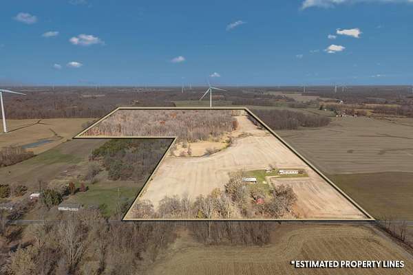 60 Acres of Land for Sale in Pittsford, Michigan
