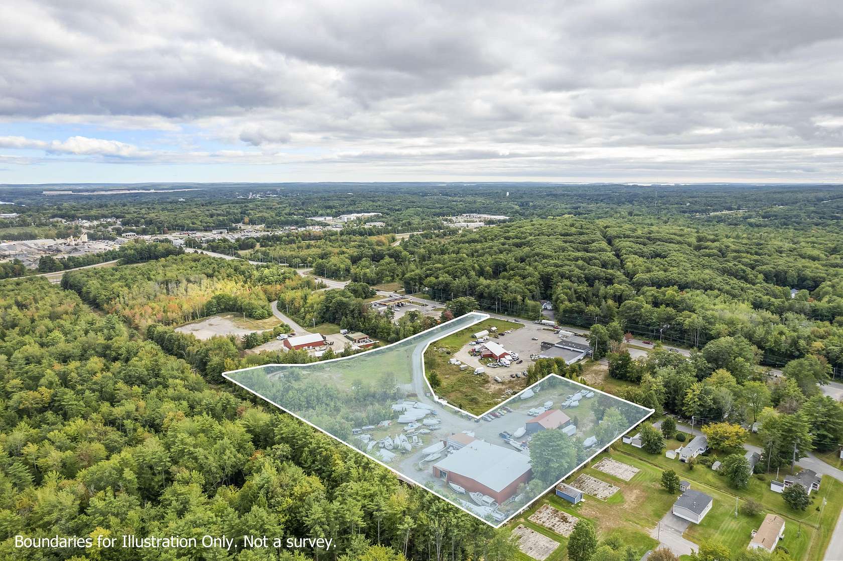 2.66 Acres of Commercial Land for Sale in Topsham, Maine