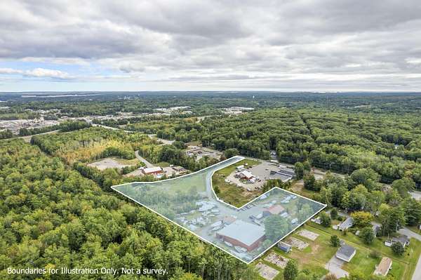 2.66 Acres of Commercial Land for Sale in Topsham, Maine