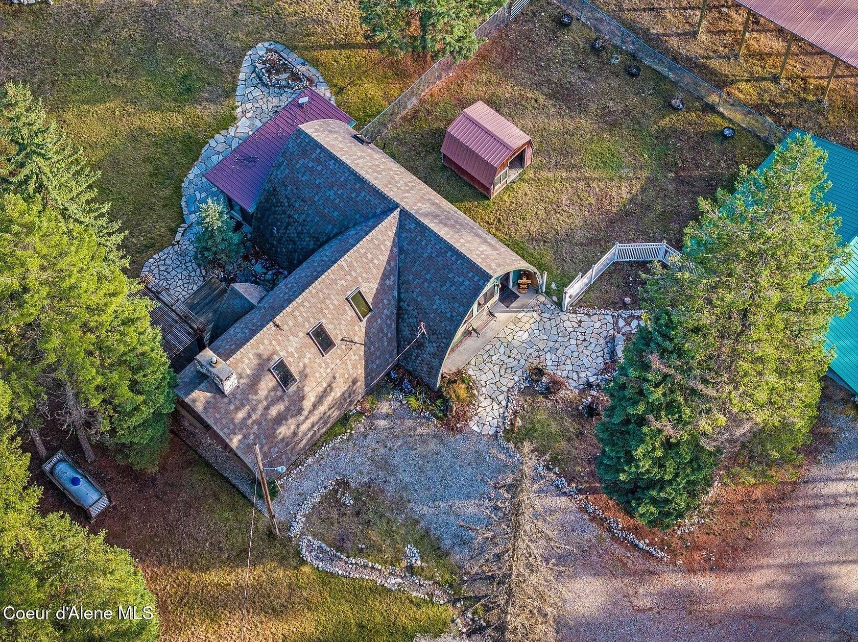 10 Acres of Recreational Land with Home for Sale in Nordman, Idaho