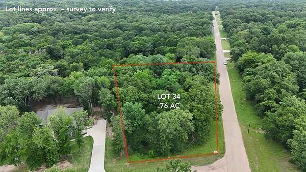 0.76 Acres of Residential Land for Sale in Mabank, Texas