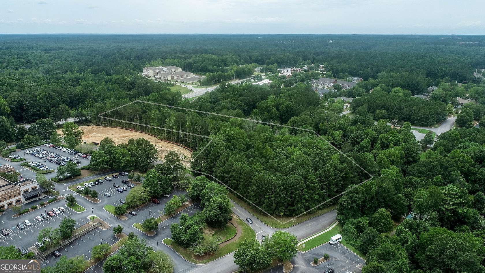 3.6 Acres of Commercial Land for Sale in Fayetteville, Georgia