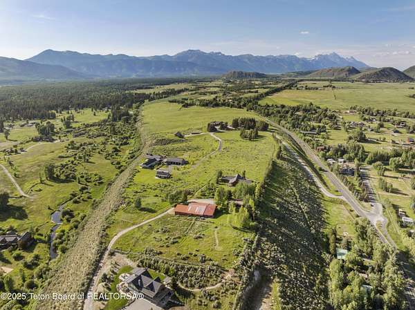 10.5 Acres of Land with Home for Sale in Jackson, Wyoming