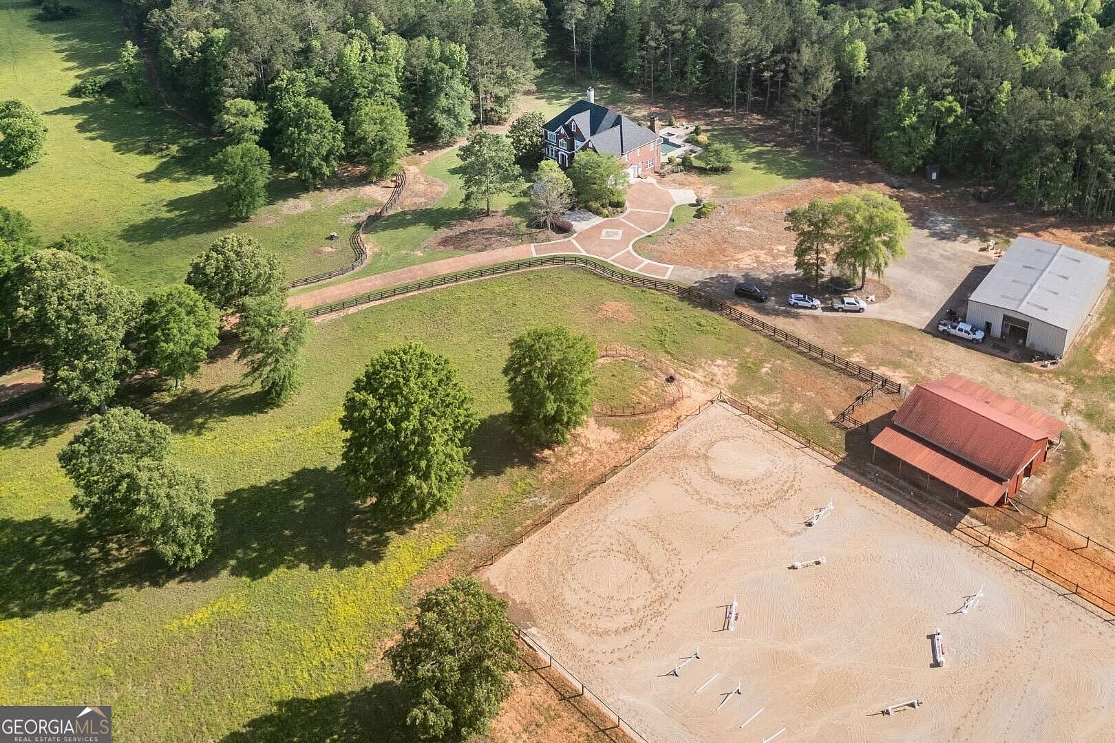 30 Acres of Land with Home for Sale in Monticello, Georgia