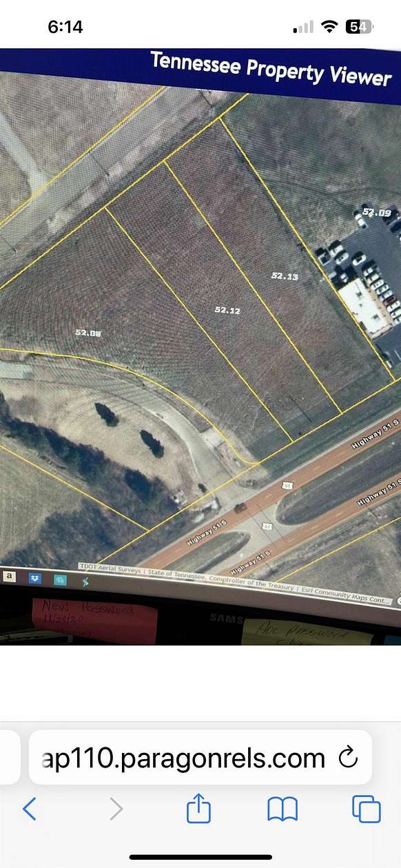 2.75 Acres of Commercial Land for Sale in Covington, Tennessee