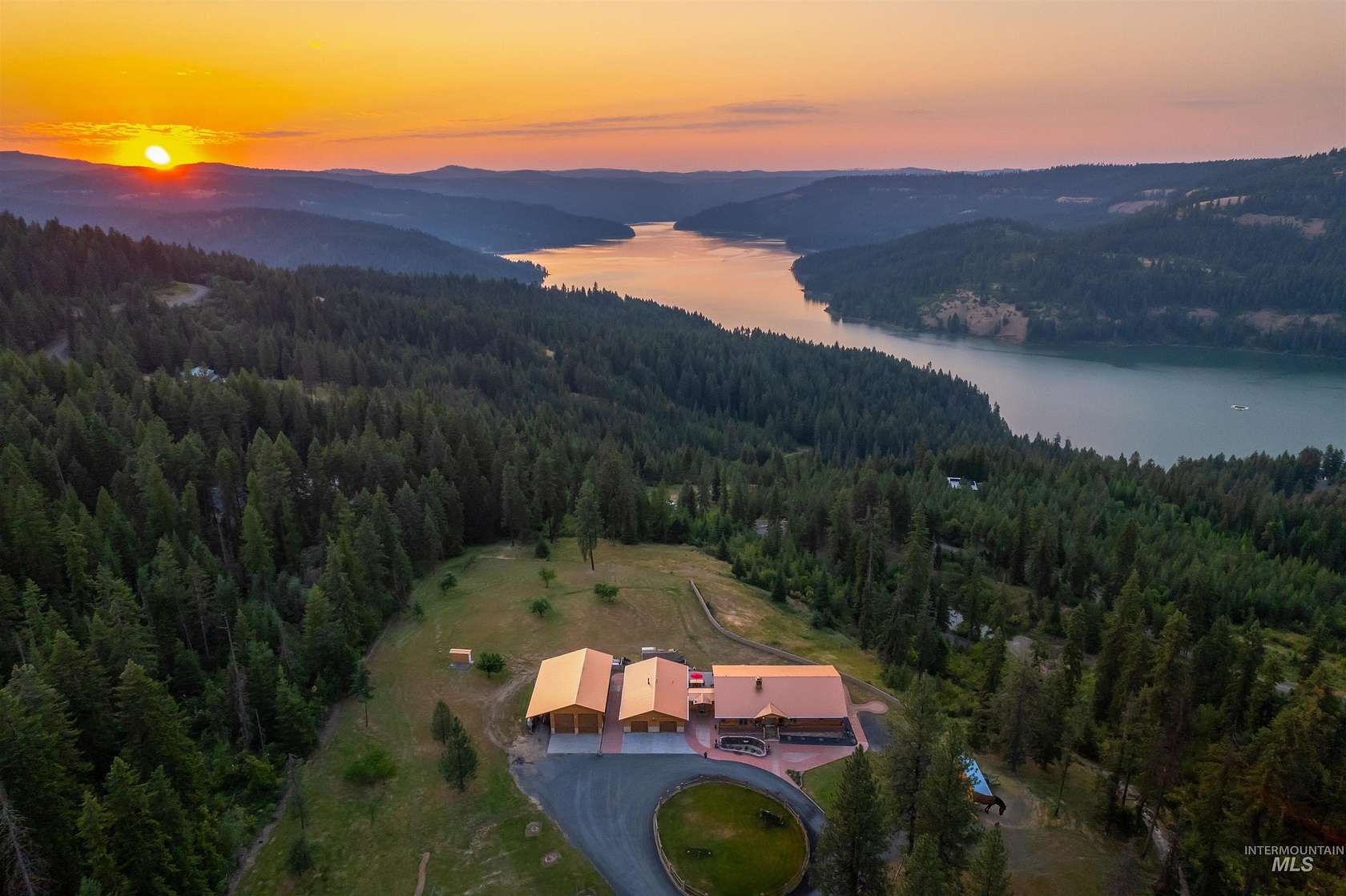 21.6 Acres of Recreational Land with Home for Sale in Orofino, Idaho