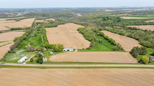 146 Acres of Recreational Land & Farm for Sale in Cuba City, Wisconsin