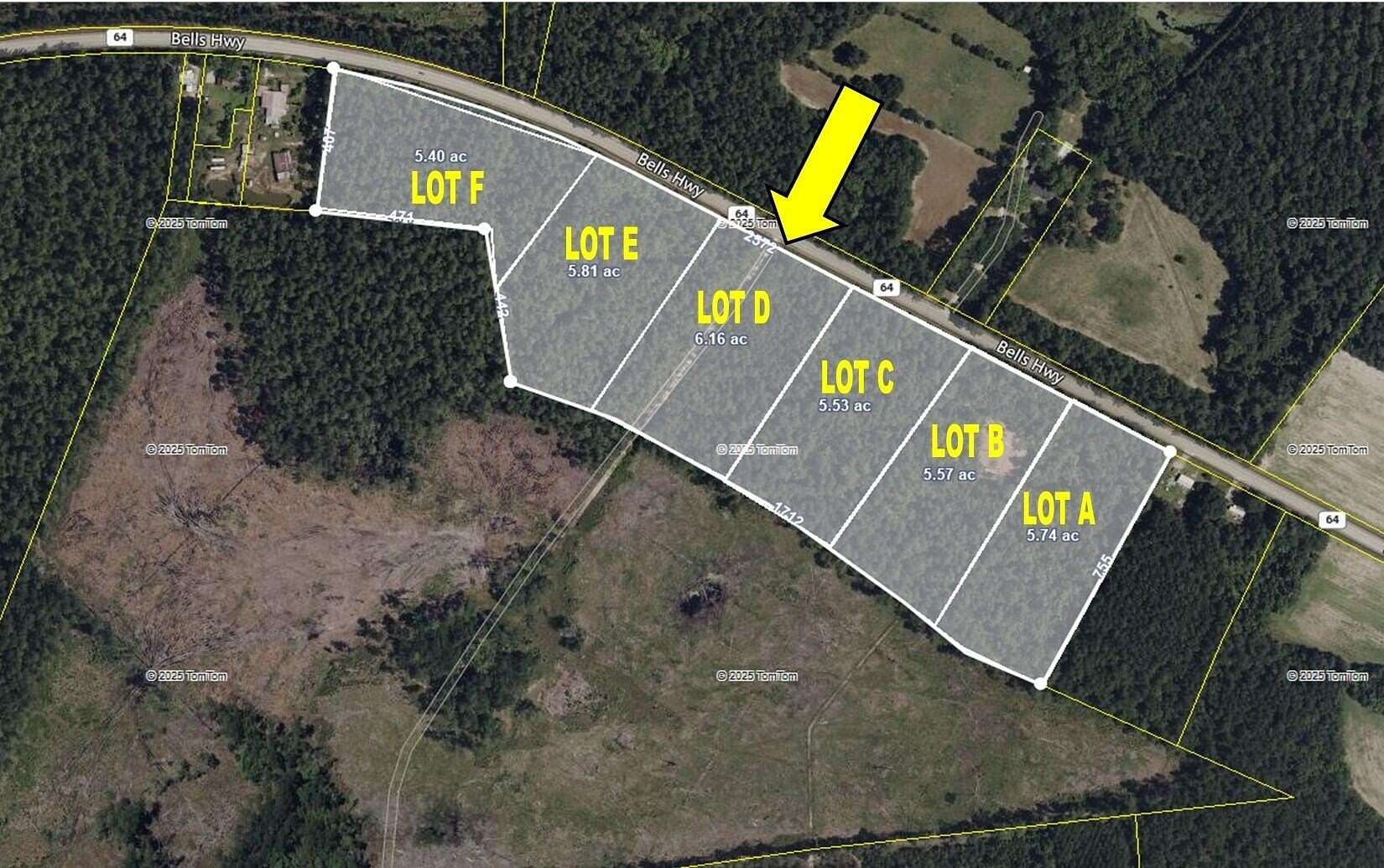6.16 Acres of Land for Sale in Walterboro, South Carolina