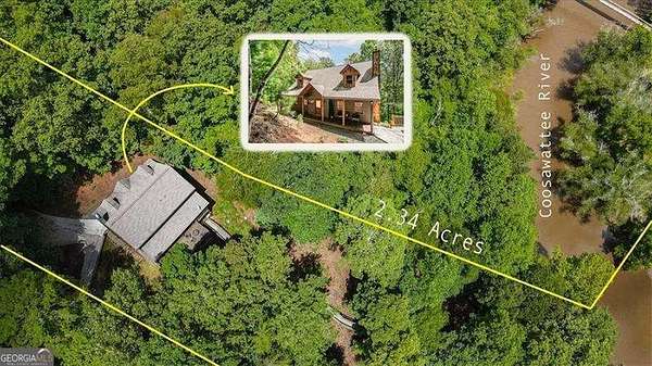 2.34 Acres of Residential Land with Home for Sale in Ellijay, Georgia
