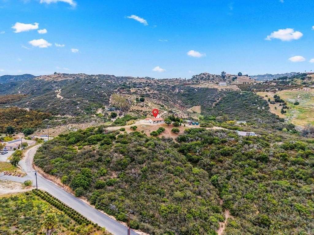 10 Acres of Land with Home for Sale in Fallbrook, California