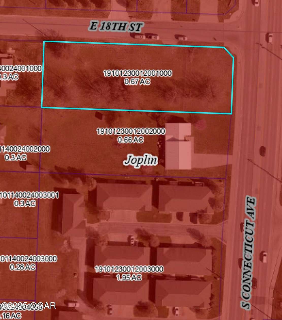 0.63 Acres of Residential Land for Sale in Joplin, Missouri