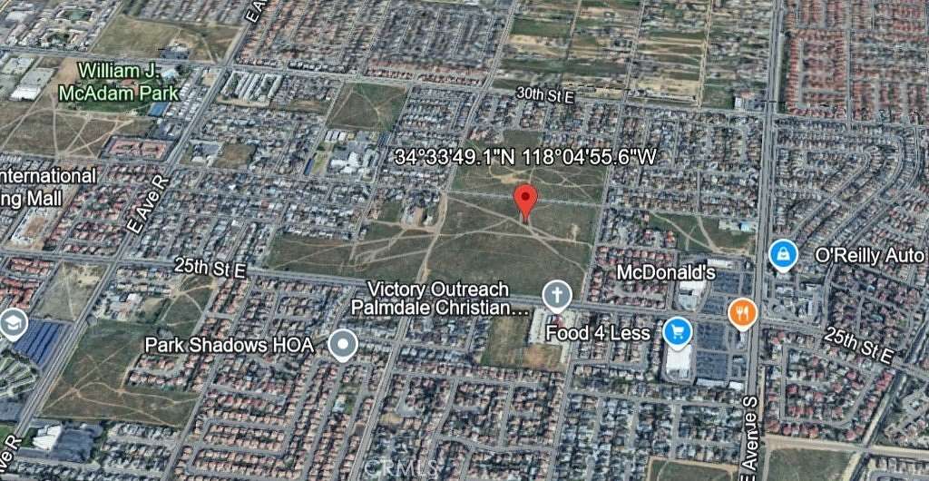 0.25 Acres of Residential Land for Sale in Palmdale, California