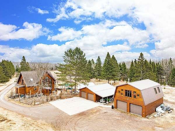 40 Acres of Agricultural Land with Home for Sale in Silver Creek Township, Minnesota