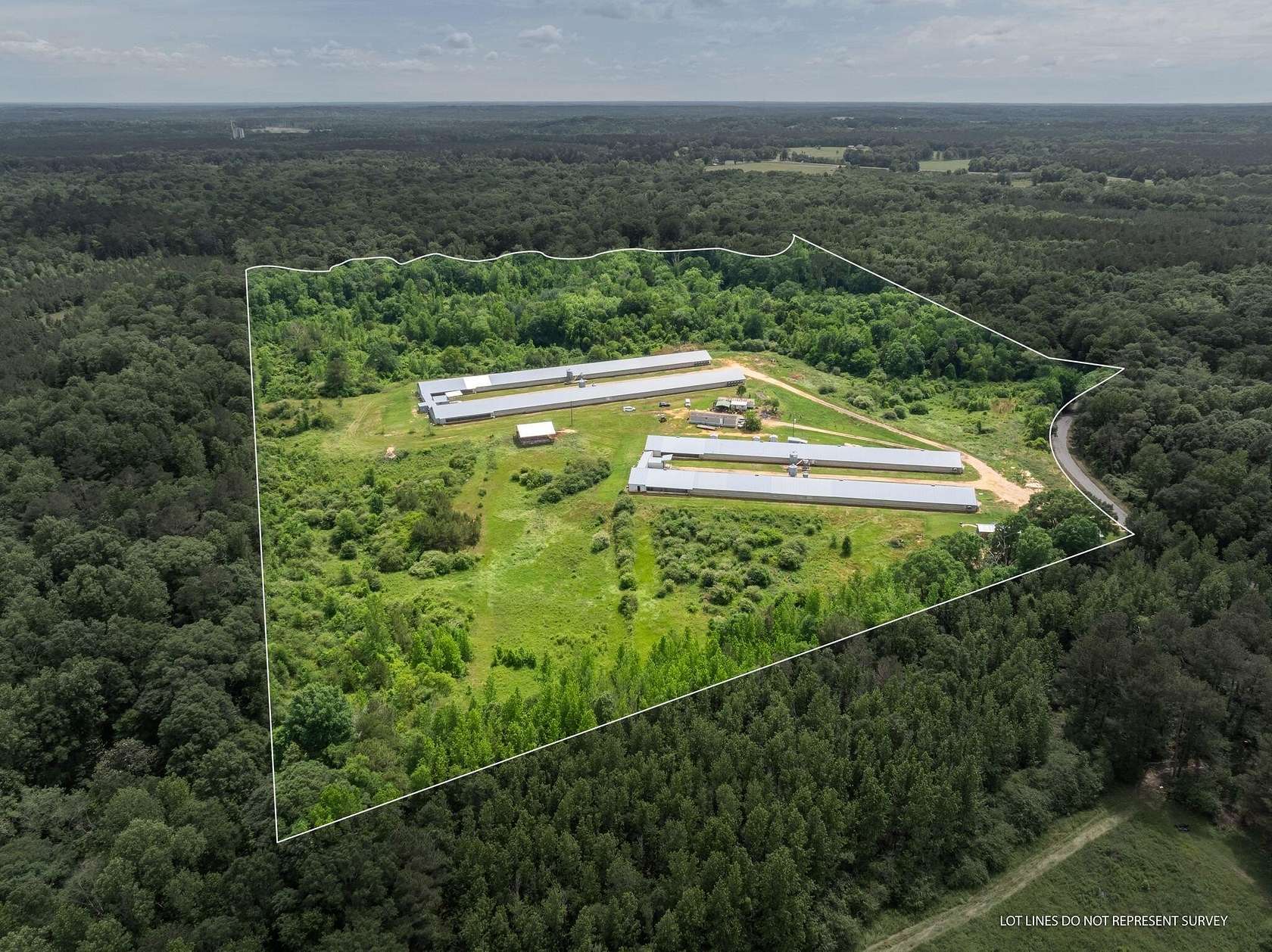 44.3 Acres of Commercial Land for Sale in Mount Olive, Mississippi
