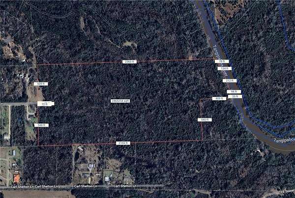 58.6 Acres of Recreational Land for Sale in Tickfaw, Louisiana