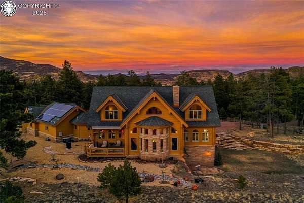 35.1 Acres of Recreational Land with Home for Sale in Cañon City, Colorado