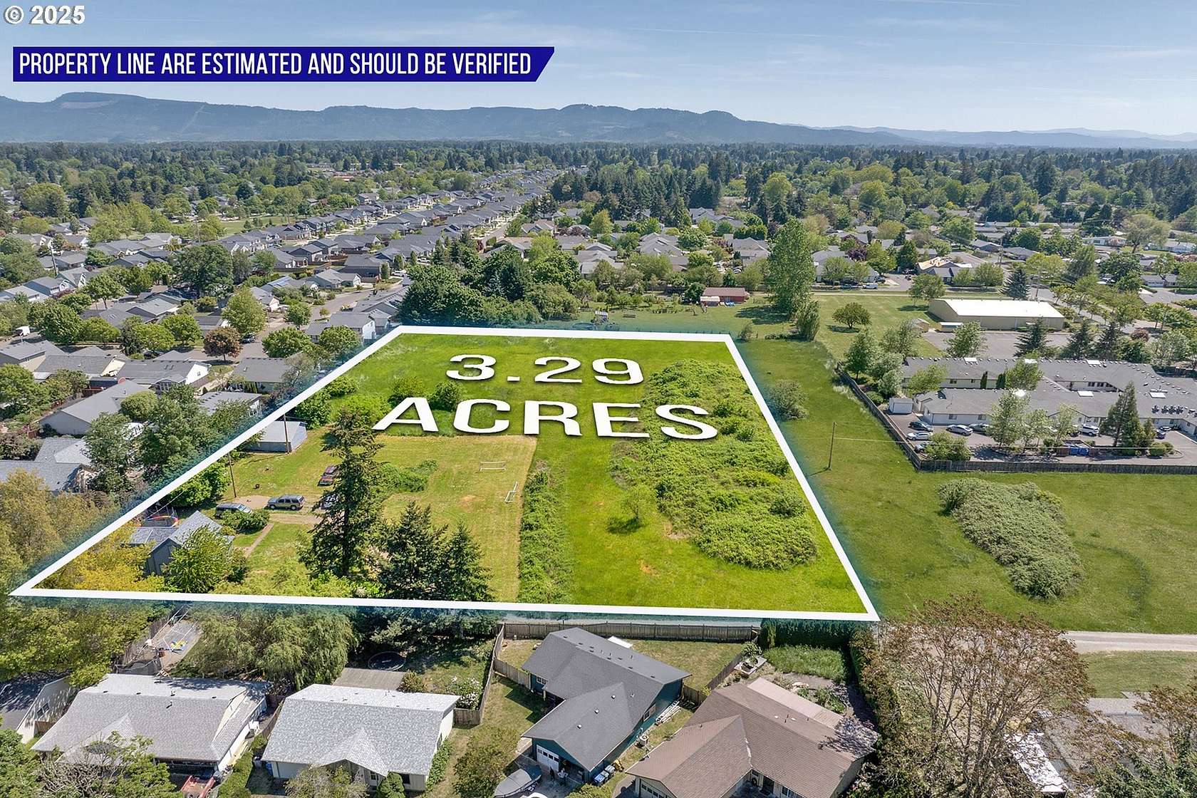 3.29 Acres of Residential Land with Home for Sale in Eugene, Oregon