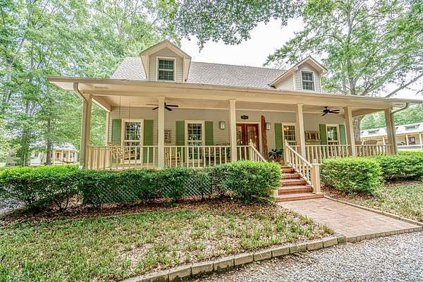 26.4 Acres of Land with Home for Sale in Coffee Springs, Alabama