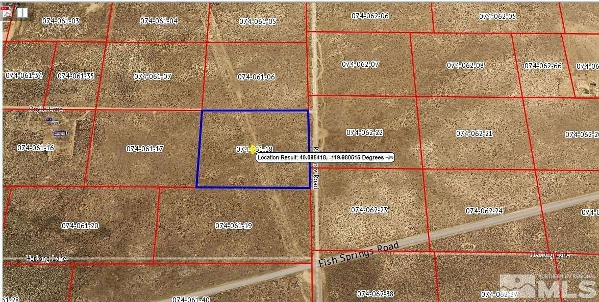 10 Acres of Recreational Land for Sale in Reno, Nevada