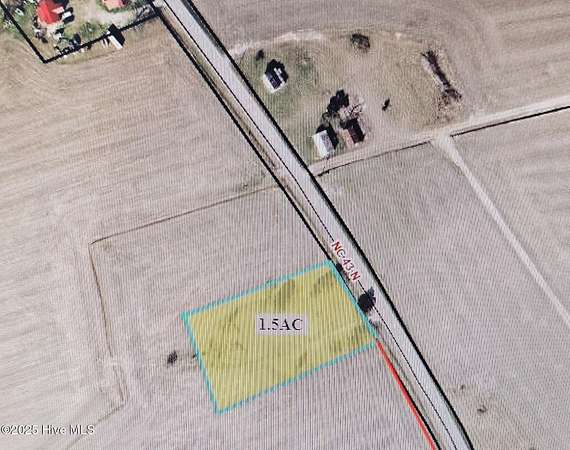 1.5 Acres of Residential Land for Sale in Fountain, North Carolina