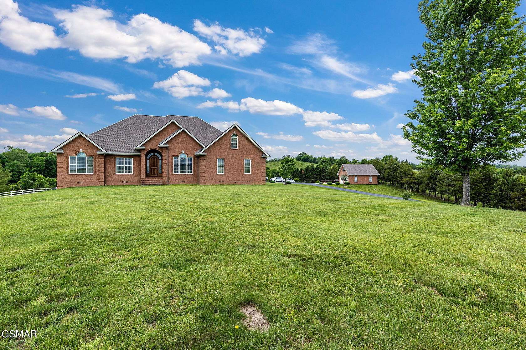 4.19 Acres of Residential Land with Home for Sale in Sevierville, Tennessee