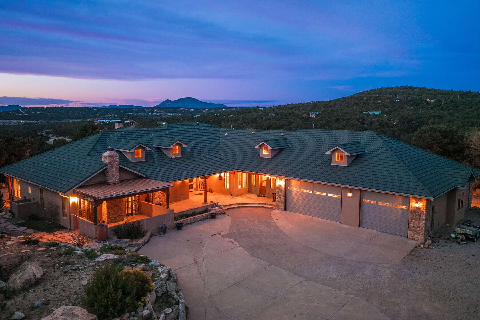 22 Acres of Land with Home for Sale in Tijeras, New Mexico