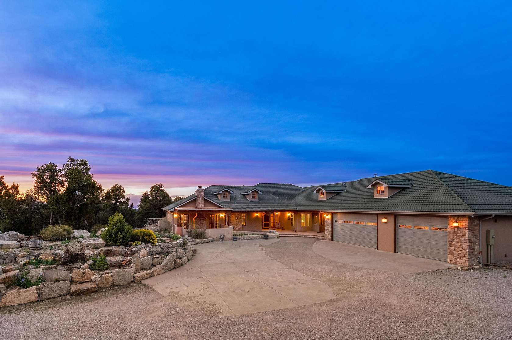 22 Acres of Land with Home for Sale in Tijeras, New Mexico
