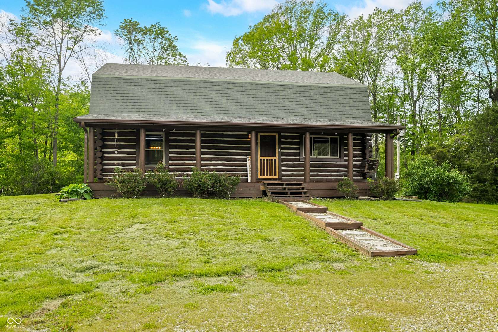 11.2 Acres of Land with Home for Sale in Trafalgar, Indiana