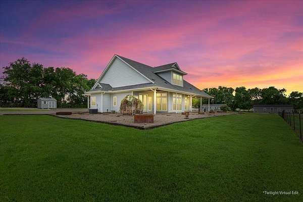 13.5 Acres of Land with Home for Sale in Riesel, Texas