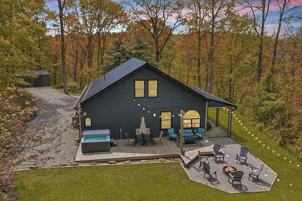 10.5 Acres of Land with Home for Sale in McArthur, Ohio