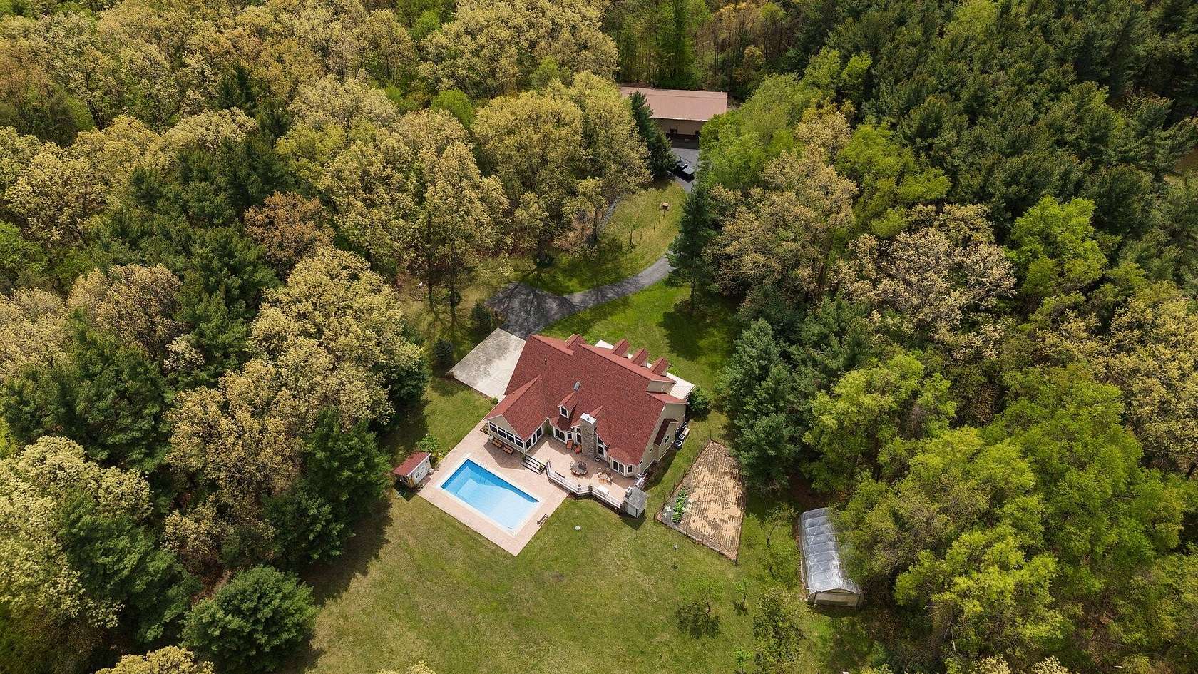 15.9 Acres of Land with Home for Sale in La Porte, Indiana