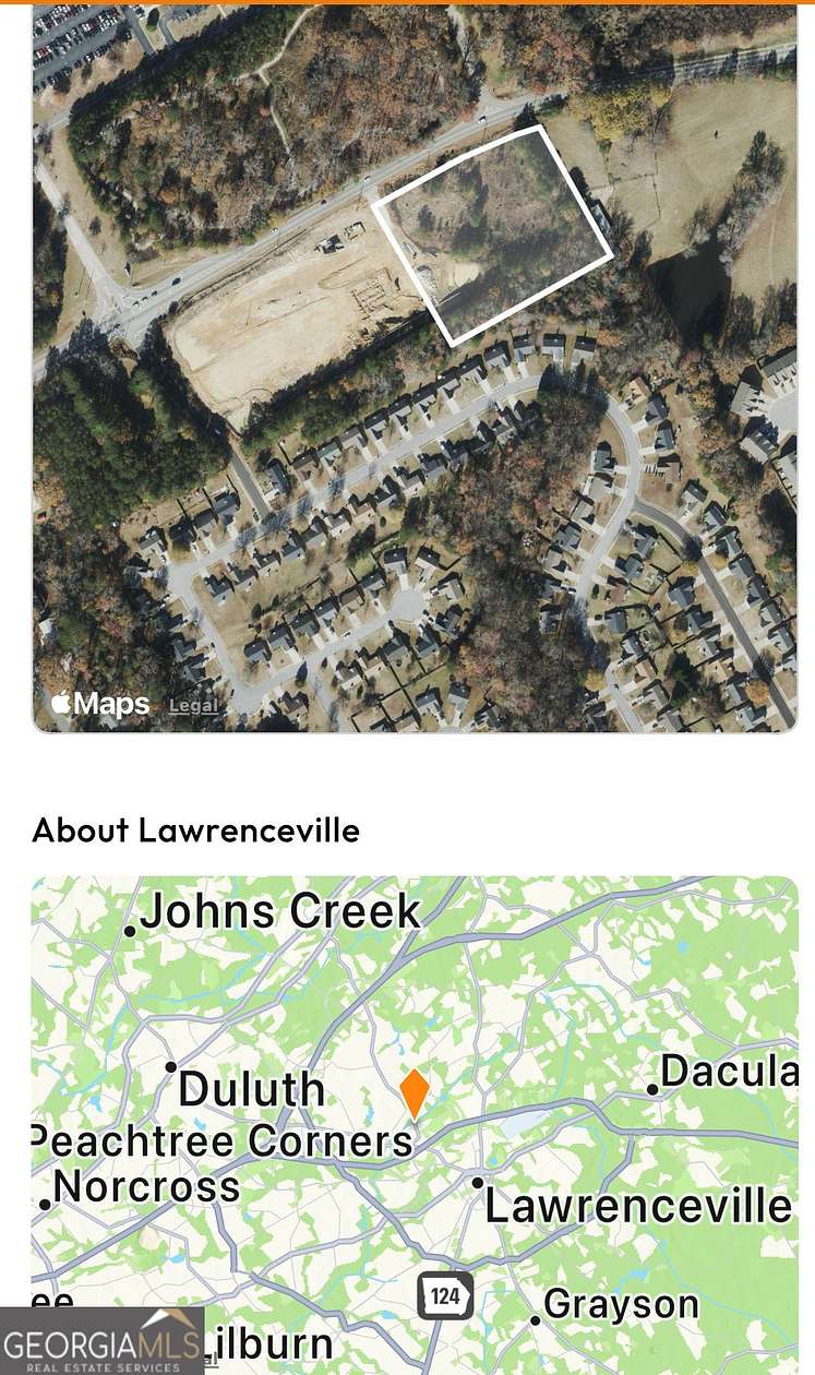 3.75 Acres of Mixed-Use Land for Sale in Lawrenceville, Georgia
