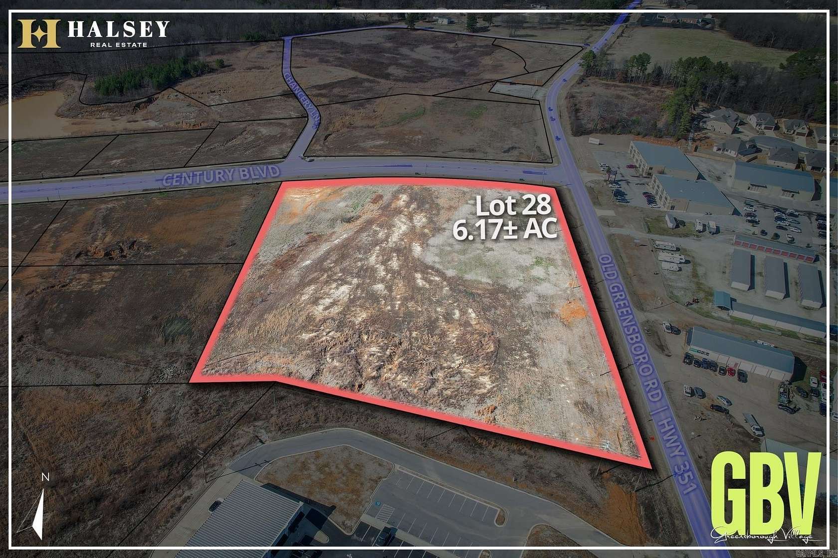 6.17 Acres of Mixed-Use Land for Sale in Jonesboro, Arkansas