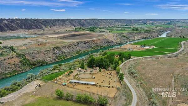 20.3 Acres of Recreational Land with Home for Sale in Bliss, Idaho
