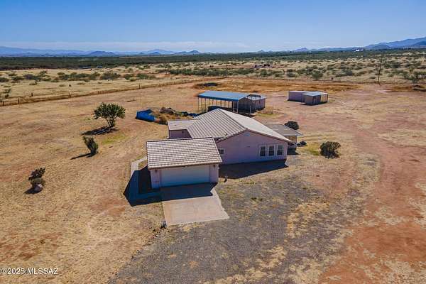 10 Acres of Land with Home for Sale in Cochise, Arizona