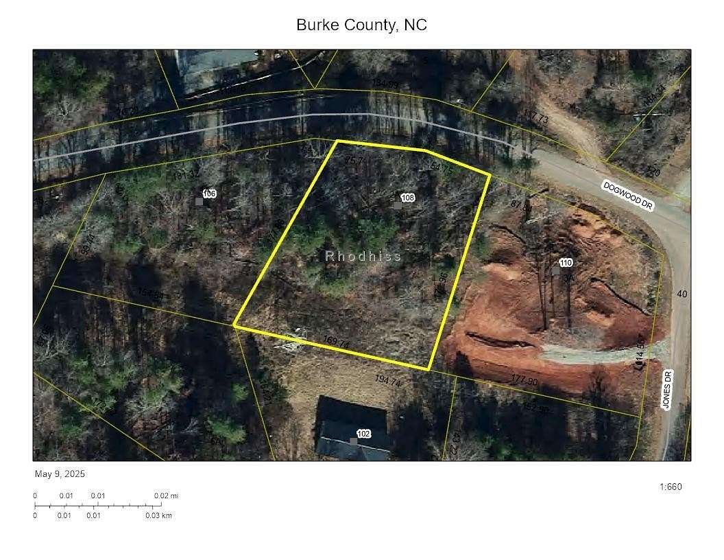 0.59 Acres of Residential Land for Sale in Rhodhiss, North Carolina