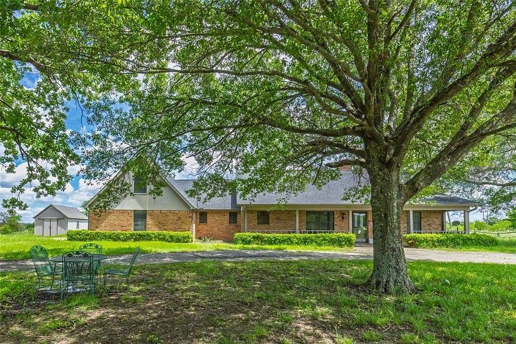 11.5 Acres of Land with Home for Sale in Campbell, Texas