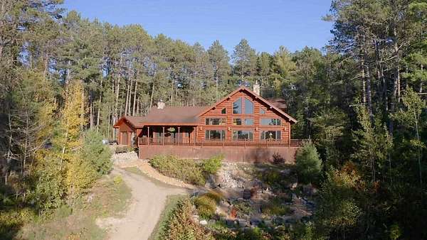 9.65 Acres of Residential Land with Home for Sale in Orr, Minnesota