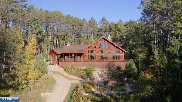 9.65 Acres of Land with Home for Sale in Orr, Minnesota