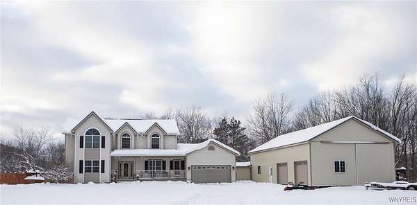 5.28 Acres of Residential Land with Home for Sale in Great Valley, New York