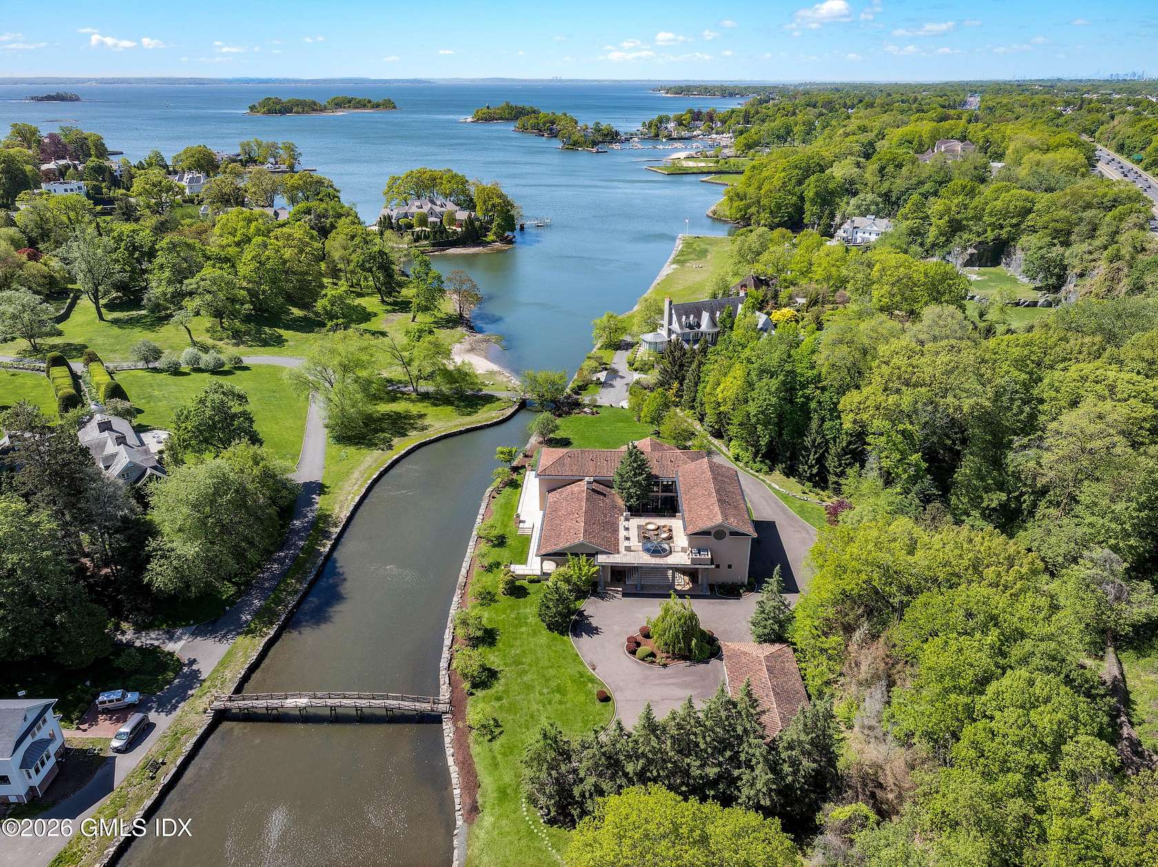 4.89 Acres of Land with Home for Sale in Greenwich, Connecticut