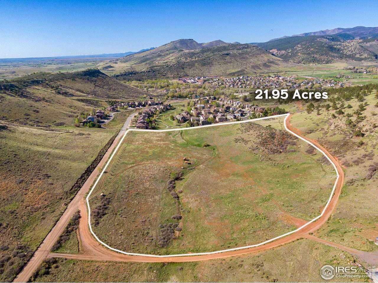 22 Acres of Land for Sale in Lyons, Colorado