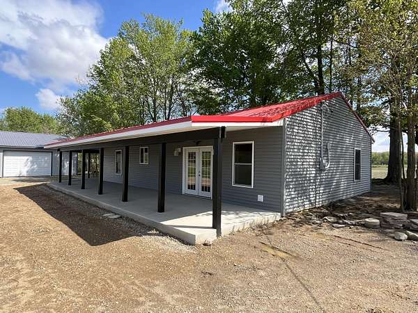 10 Acres of Residential Land with Home for Sale in Pittsford, Michigan